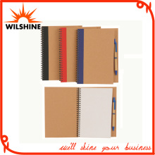 Recycled Paper A5 Note Book with Pen for Promotion (SNB106)